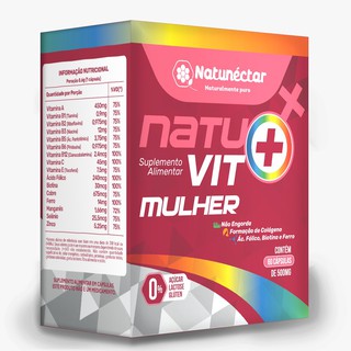 Natuvit Mulher - Multivitamínico - 60 Cápsulas