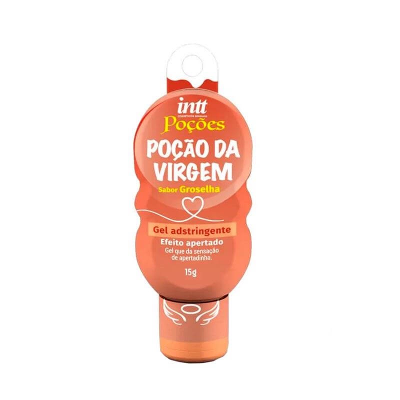 Gel Adstringente Feminino Poção da Virgem no Sabor de Groselha - Intt Poções - 15g em Oferta na Shopee
