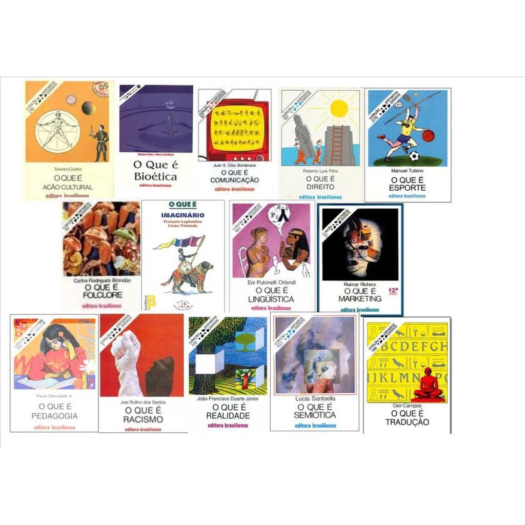 Livros da Coleção Primeiros Passos, da editora Brasiliense | Shopee Brasil