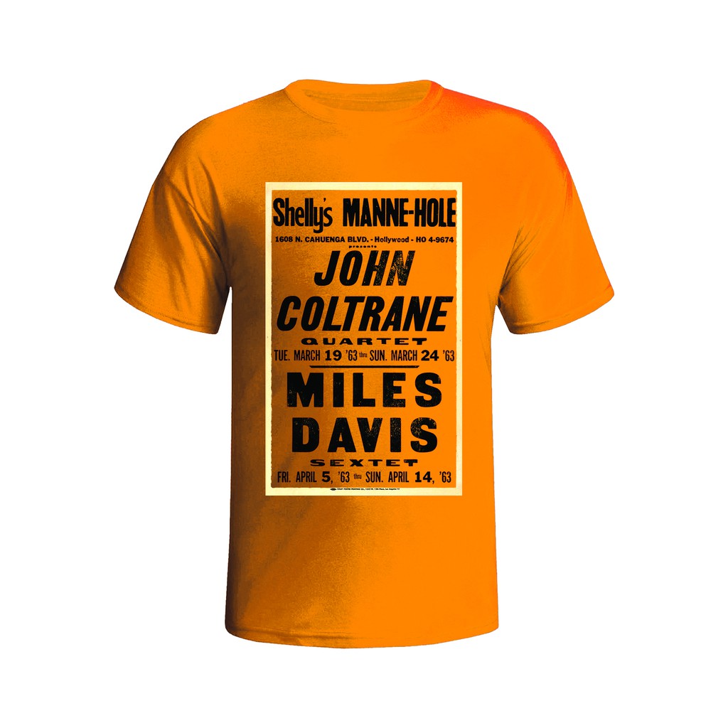 Camiseta John Coltrane & Miles Davis + Jazz + Musica