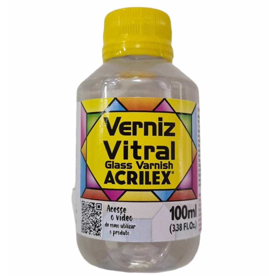 Verniz Vitral - Acrilex Incolor - 100ml