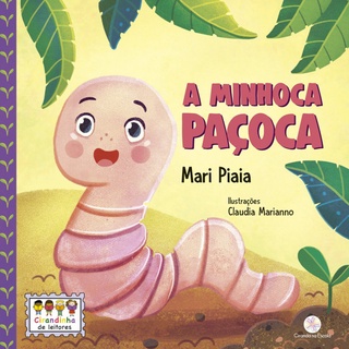 Livro - A minhoca Paçoca