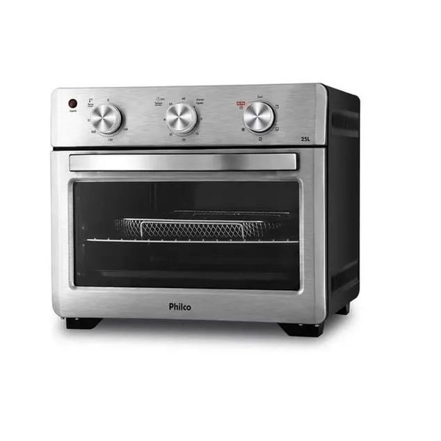 Forno De Bancada Elétrico & Air Fryer - 2 Em 1 - Philco