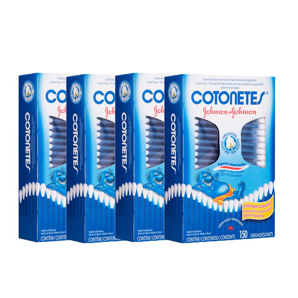 Kit 600 Hastes Flexíveis Cotonetes em Oferta na Shopee