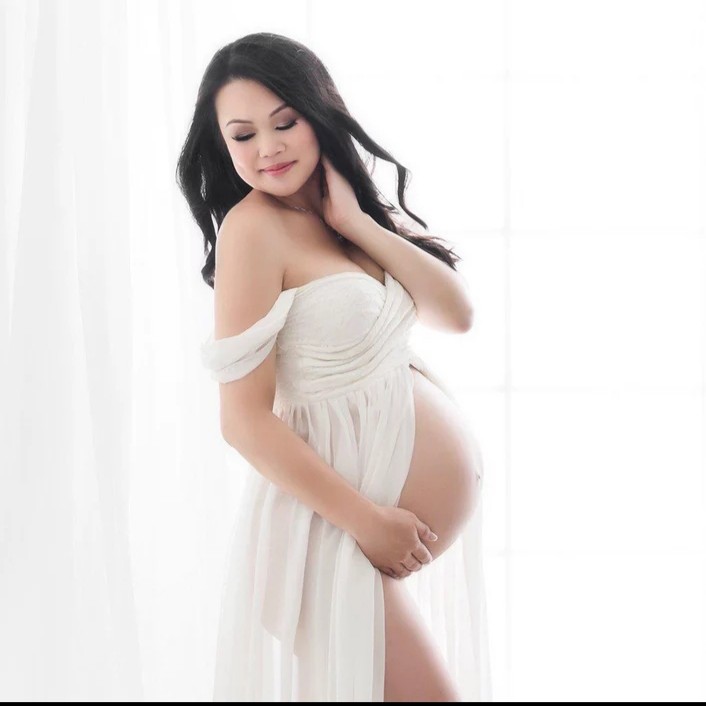 Vestido Gestante, Aberto Na Frente Com Short