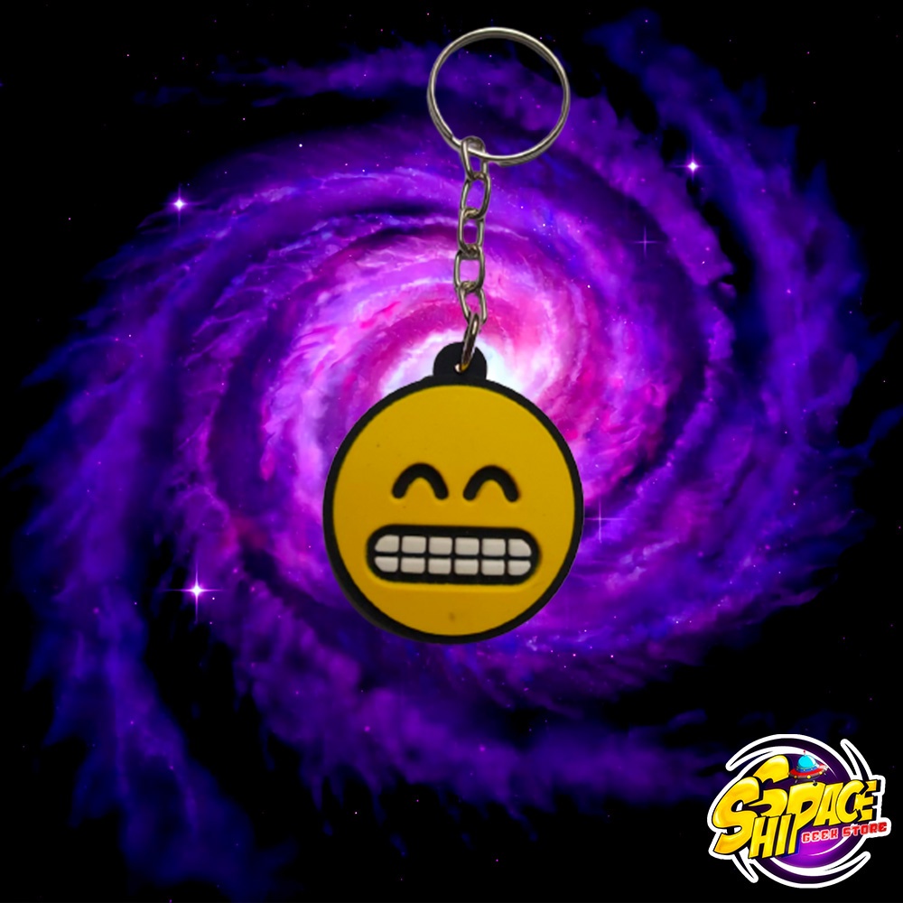 CHAVEIRO EMBORRACHADO - EMOJI CARETA