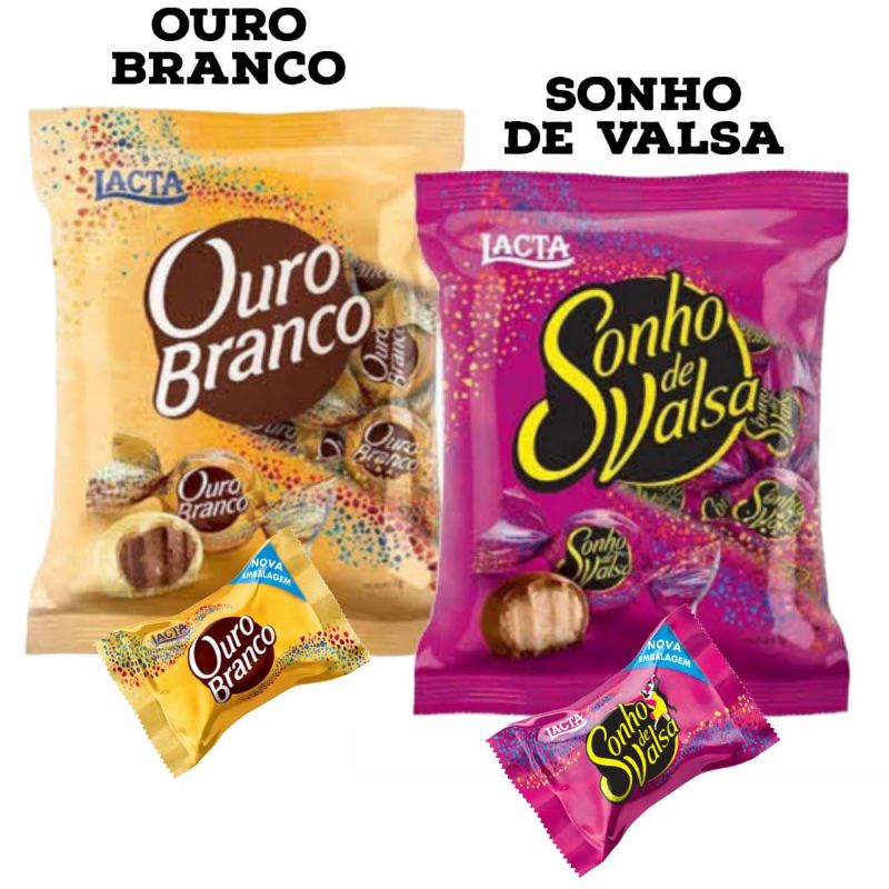 kit Bom Bom Sonho de Valsa + Bom Bom Ouro Branco de 1 Kg | Shopee Brasil