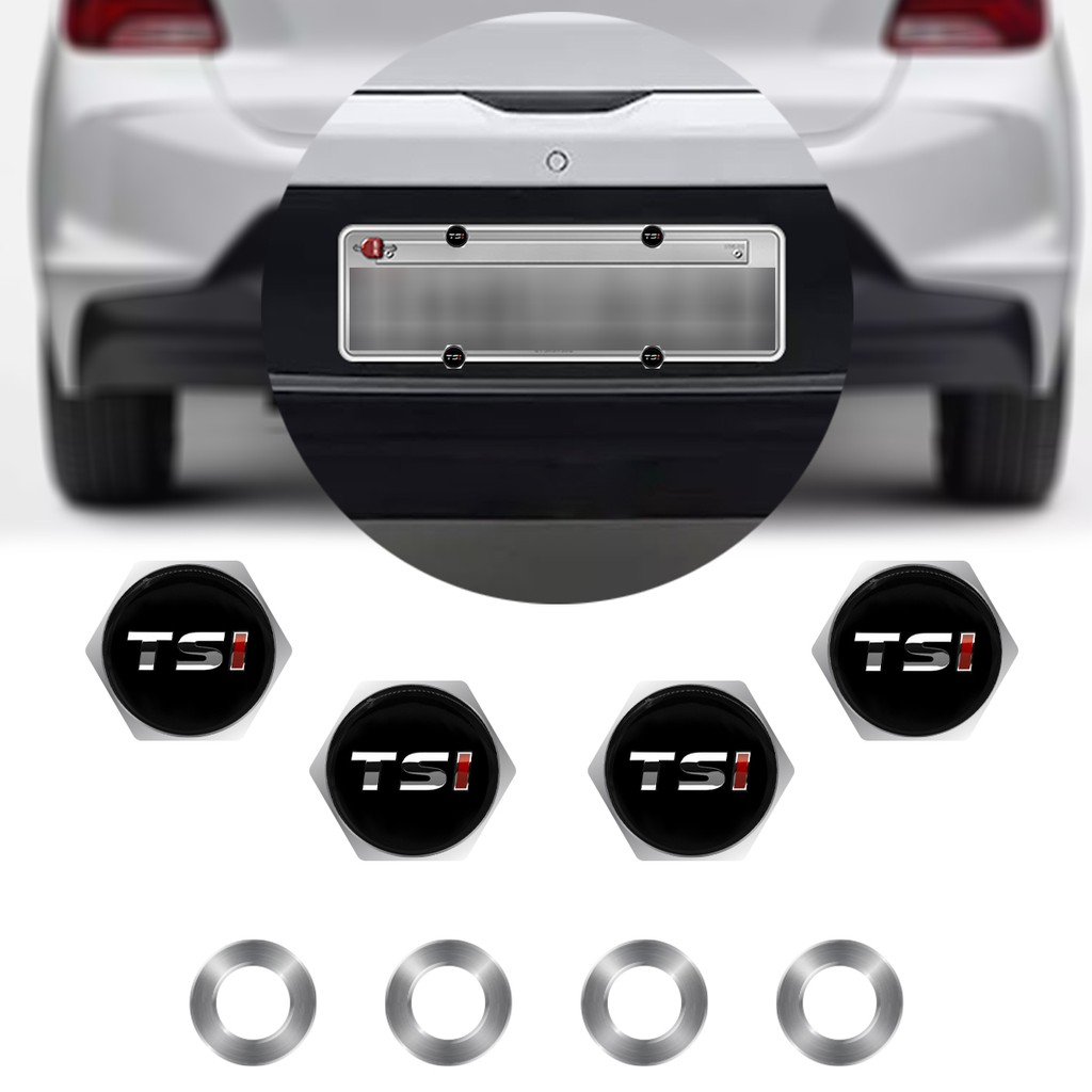 Jogo Parafusos De Placa Emblema TSI Volkswagen !!!! !!! Aproveite!