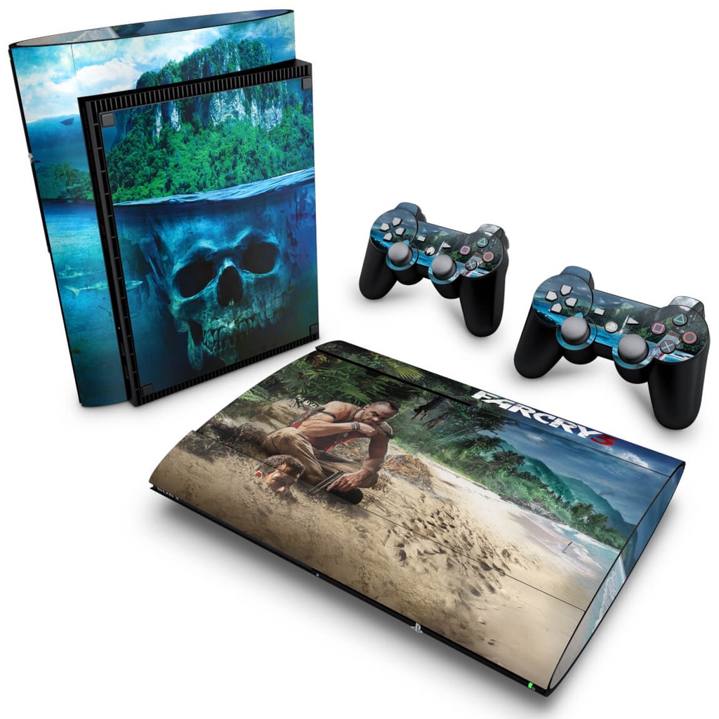 Skin PS3 Super Slim Adesivo - Modelo 138