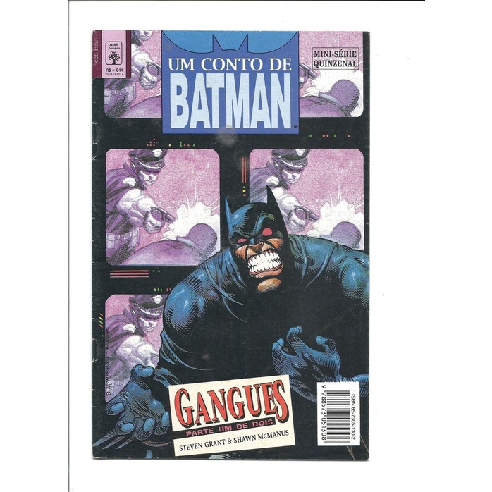 HQ DC Comics - Um Conto de Batman - Gangues Completo | Shopee Brasil