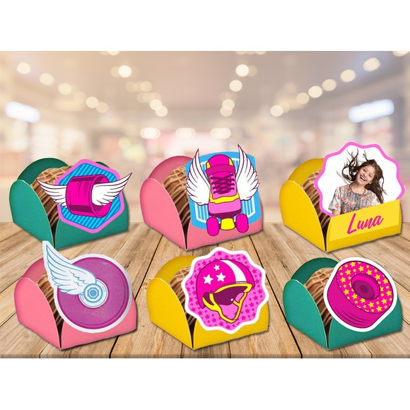 Forminhas Para Doces Soy Luna Patins