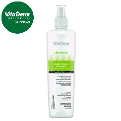 Loção Tônica Calmante 400ml Vita Derm Skin Care Profissional - higienizante e hipoalergenico