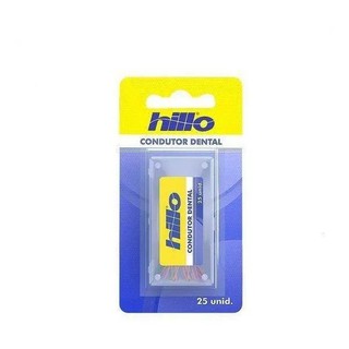 Condutor Dental Passa fio Hillo c/ 25 Unidades