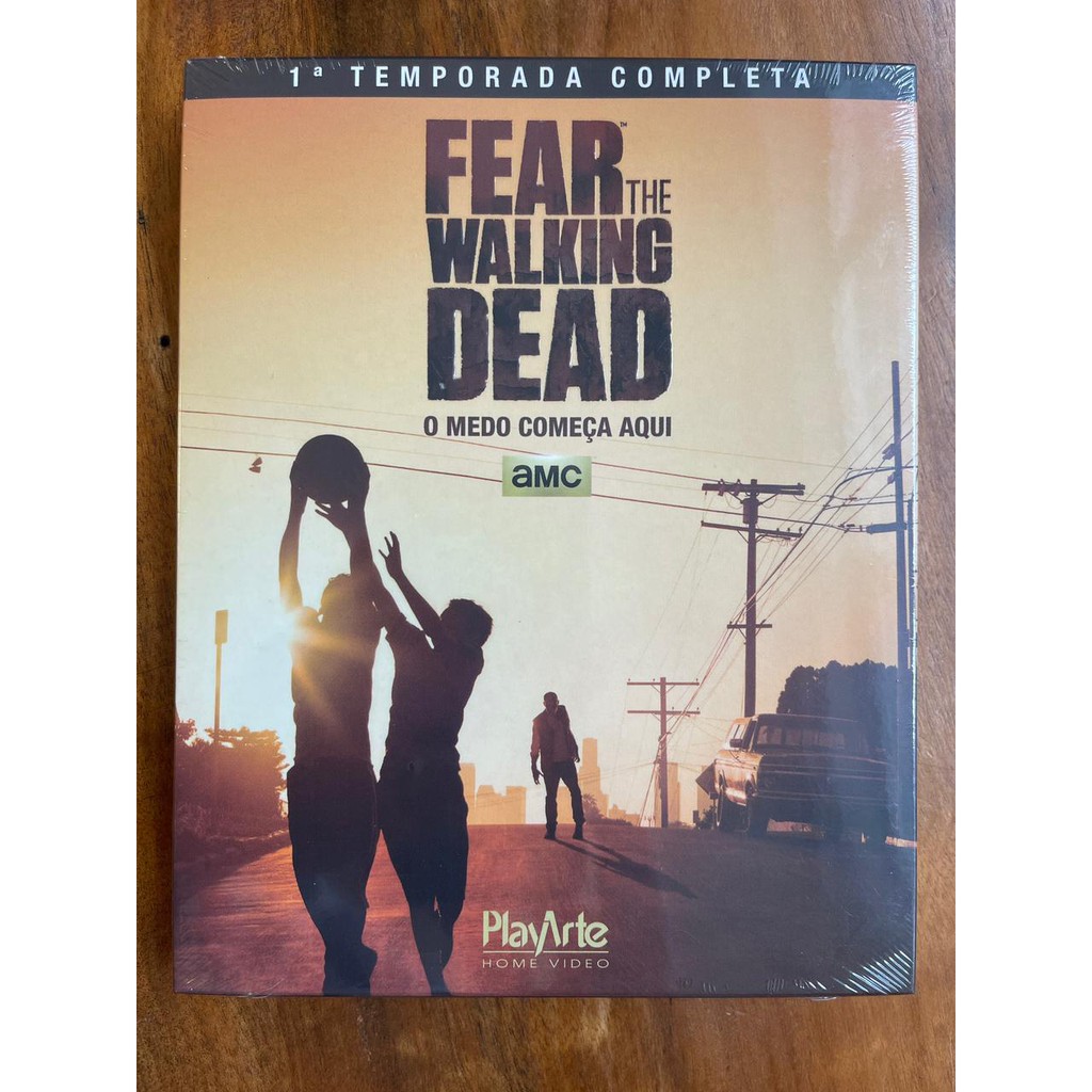 DVD Fear The Walking Dead - 1 Temporada Completa - Lacrado