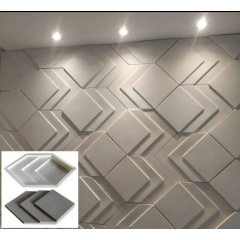 forma gesso 3 d losango/ABS original 1.7mm