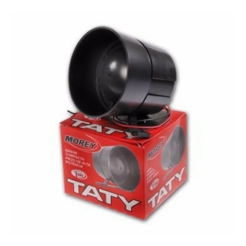 Sirene Eletronica Alarme Taty Morey Alta Potência 120db 12v
