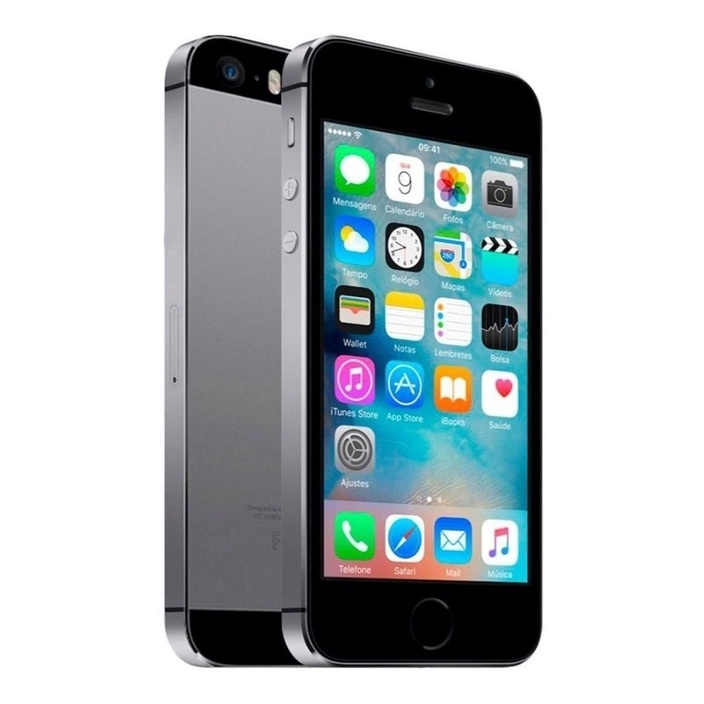 Iphone 5s 16gb ios 12 tela ”4 Seminovo Muito bom