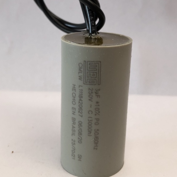 Capacitor Para Ventilador Mondial-mallory E Outros. 3uf 250