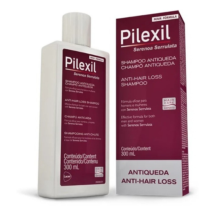 Pilexil Shampoo Antiqueda 300ml em Oferta na Shopee