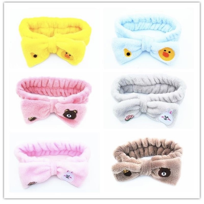 Faixa De Cabelo para Maquiagem Lavagem animais Tiara Shopee Brasil