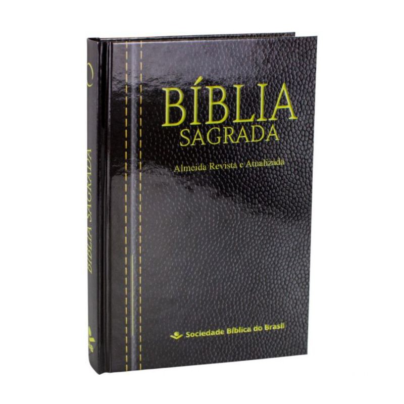 Bíblia Sagrada ARA | Letra Normal | Capa Dura | Preta