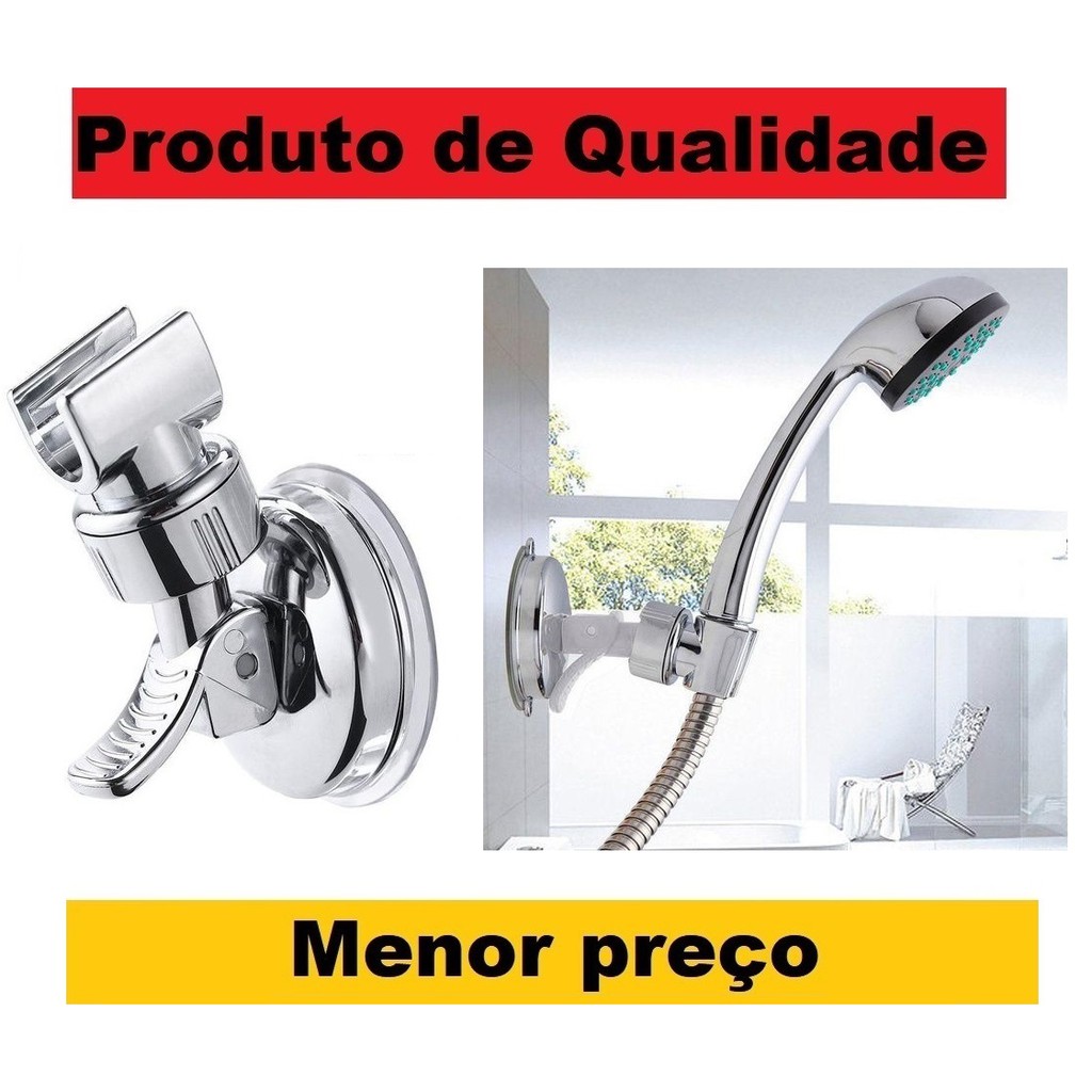 Suporte Chuveirinho Ducha Chuveiro Ventosa Ajustável Oferta Oferta
