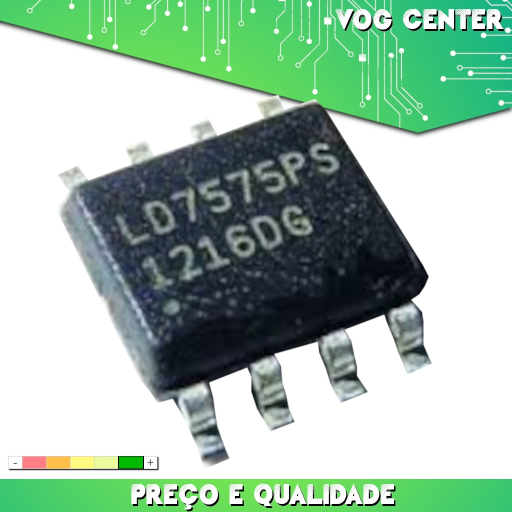 LeadTRE LD7575PS PWM-Controller SOP-8 - 10 Stück Set