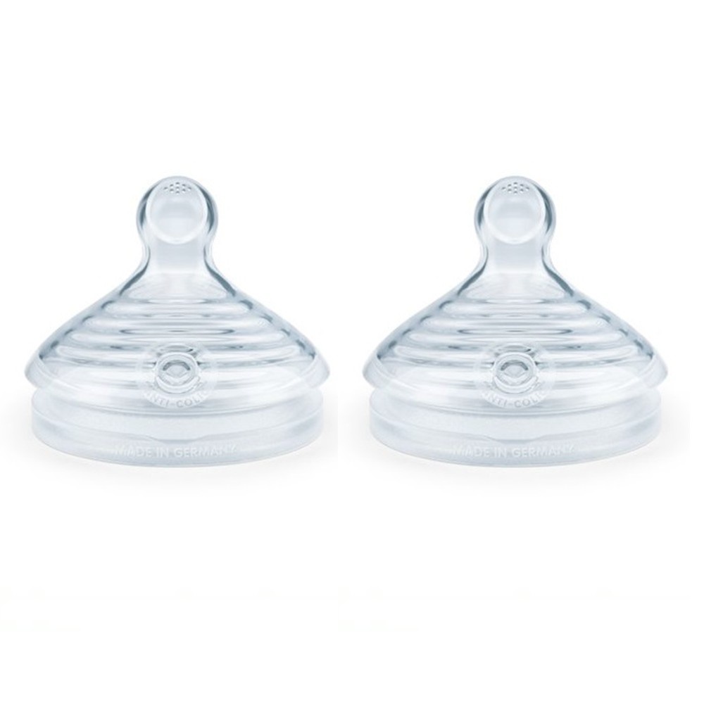 Kit 2 Bicos De Mamadeira Smart Flow 6m+ Fluxo Rápido - NUK em Oferta na Shopee