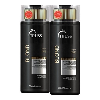 Truss Blond Shampoo + Condicionador 300 Ml Cabelos Loiros