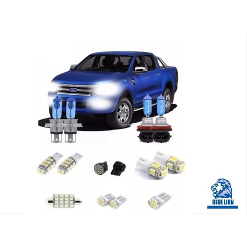 H4 H11 Ford Ranger Kit Lâmpada Leds 13 A 15 Techone