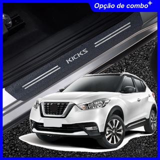 Soleira Nissan Kicks Kit 8 Peças