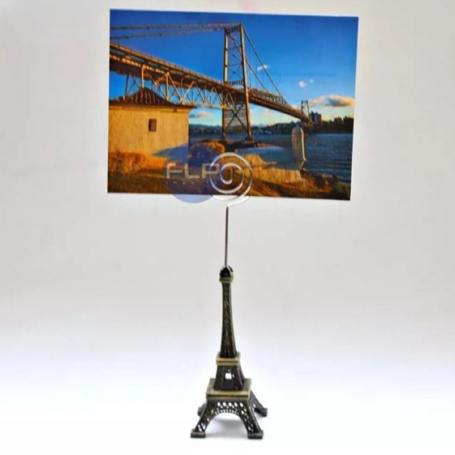 Torre Eiffel Porta Retrato Foto Enfeite para Decoração em Miniatura 17 cm Lembrança Festa