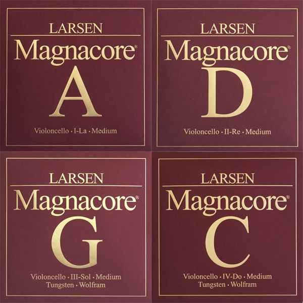 Conjunto de cordas para violoncelo Larsen Magnacore