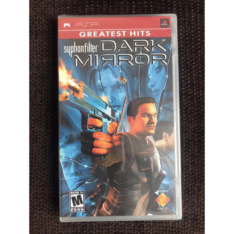 Jogo ps2 syphonfilter dark mirror - midia fisica - SONY - Outros