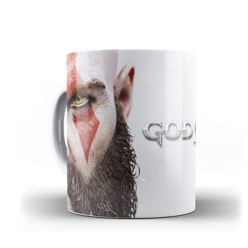 Caneca jogo god of war mod 2