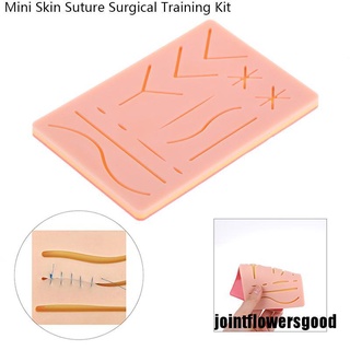 Jtfg Mini Almofada De Silicone Treinamento De Simulação Traumática Cirúrgica De Incisão De Sutura
