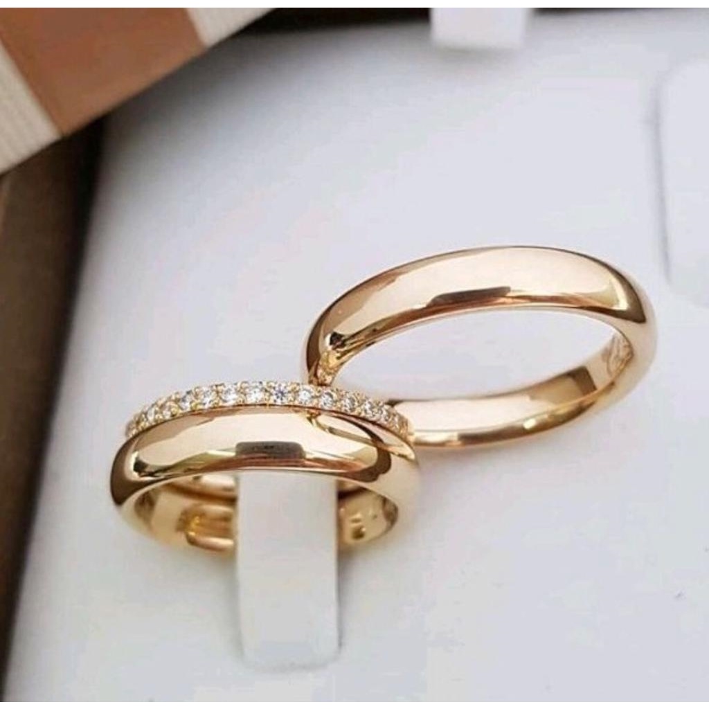 Par Aliança Moeda Antiga 4mm + Aparador De Aliança 1.5mm