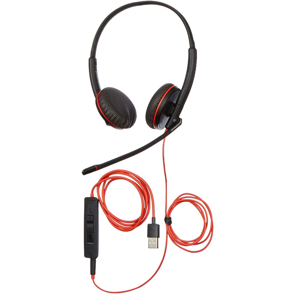 BLACKWIRE C3225 USB-A SINGLE 209747-22 POLY