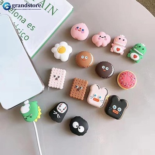 GRANDSTORE Cute Cartoon animel Protetor De Cabo Para iphone usb Porta-Cabos Carregador De Organizador S3Z3