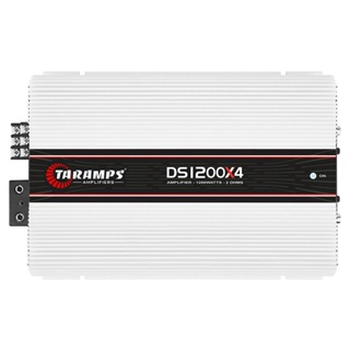 Módulo Amplificador Taramps Ds1200 X4 Canais Rca Ds-1200 Rms em Oferta na Shopee