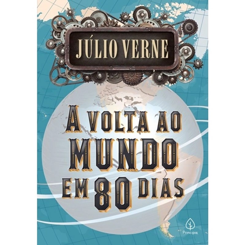 Livro A Volta ao Mundo em 80 Dias | Júlio Verne - Books & Magazines
