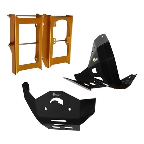 Kit Protetor De Motor Radiador Escapamento Ktm 250 300 2012