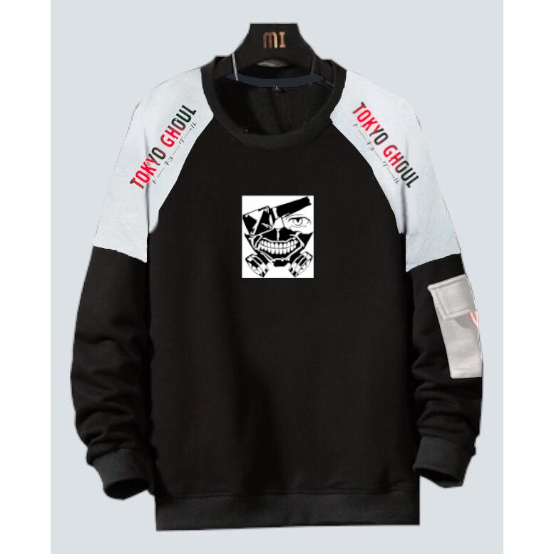 Raglan de Moletom Bolso na Manga Tokyo Ghoul 02 A823