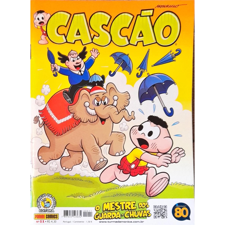 Gibi Cascão Nº 11 o Mestre dos Guarda-chuvas