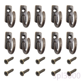 SPL-10pcs/set Gancho De Liga De Parede Suporte De Entrada Metal Para Armazenamento Organizador Vintage Home em Oferta na Shopee