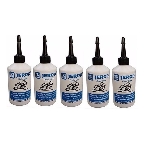 Óleo Lubrificante P/ Corrente Moto *jerod* - Kit 5 Pçs em Oferta na Shopee