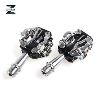 ZERAY Pedal Ciclismo De Estrada Bicicleta MTB Ultraleve Fundição De Alumínio Original De Rolamento Selado SPD Autotravante , 2 Cores