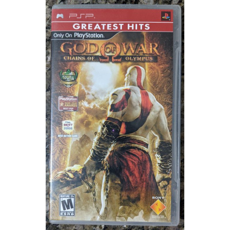 God of War: Chains of Olympus - PSP | Shopee Brasil