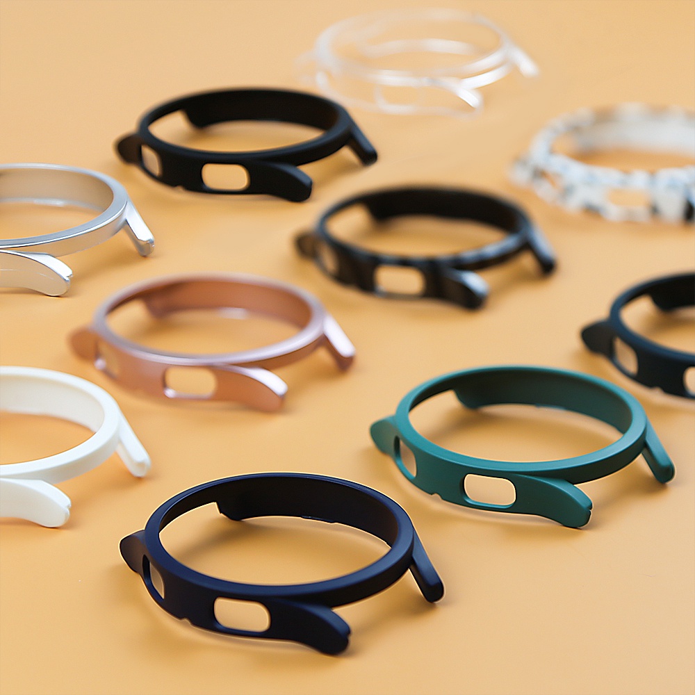 Matte Capa Para Galaxy Relógio Caso 4 44mm 40mm Completa Protetor De Tela Samsung Watch4