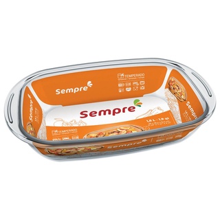 Assadeira Retangular Pequena 1.8l Sempre